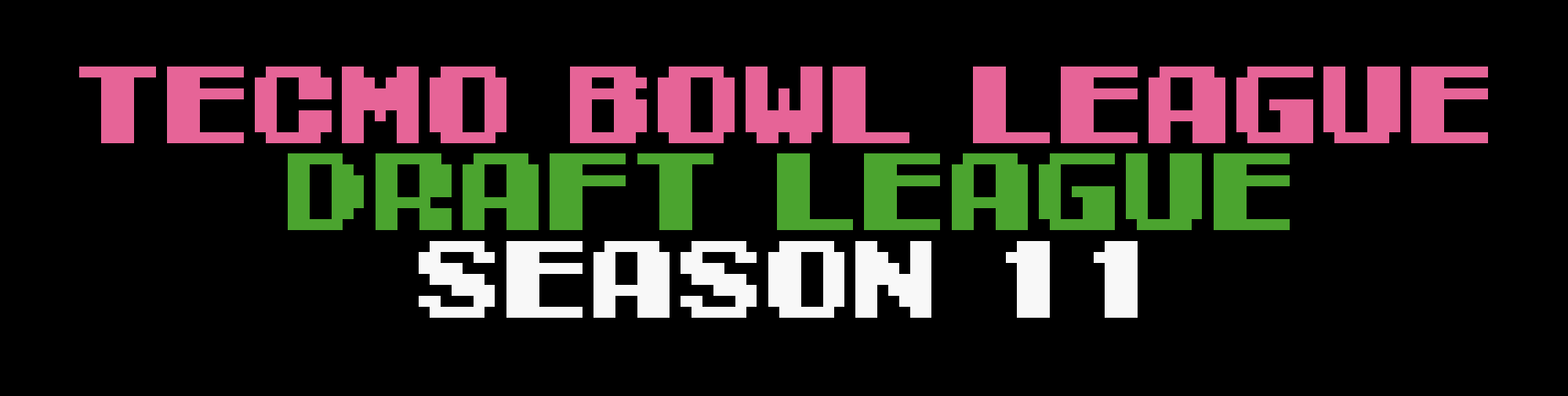 Season 11 Game Logs | Tecmo Bowl League